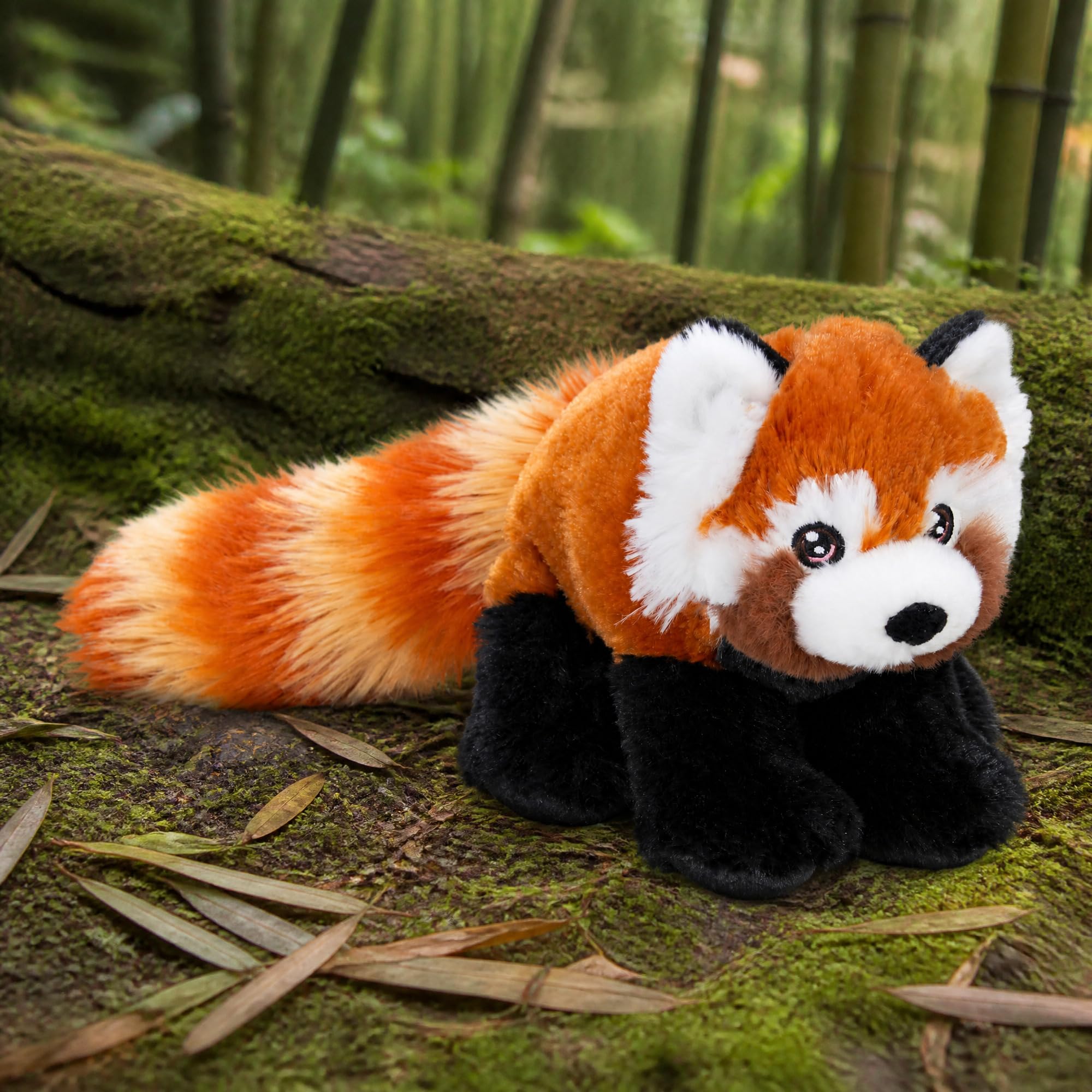 Amazon.co.jp: ワイルドリパブリック レッサーパンダ ぬいぐるみ Red